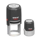 IDEAL 400R Self-Inking Stamp, 1-5/8" Diameter