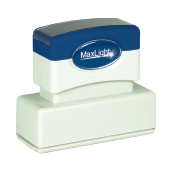 XL2-145 MAXLIGHT Pre-Inked Stamp, 5/8&quot; x 2-7/16&quot;