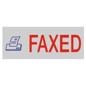 FAXED - TRODAT (Two-Color) Stock Message Stamp