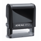 4912 Trodat / Ideal Self-Inking Stamp, 3/4&quot; x 1-7/8&quot;