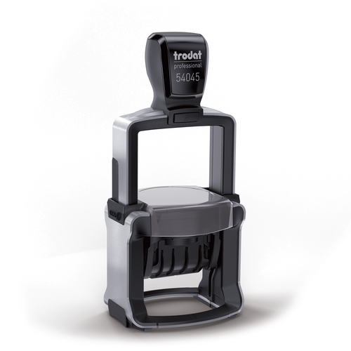 52045 TRODAT Professional Text Stamp, 1-3/4&quot; Diameter
